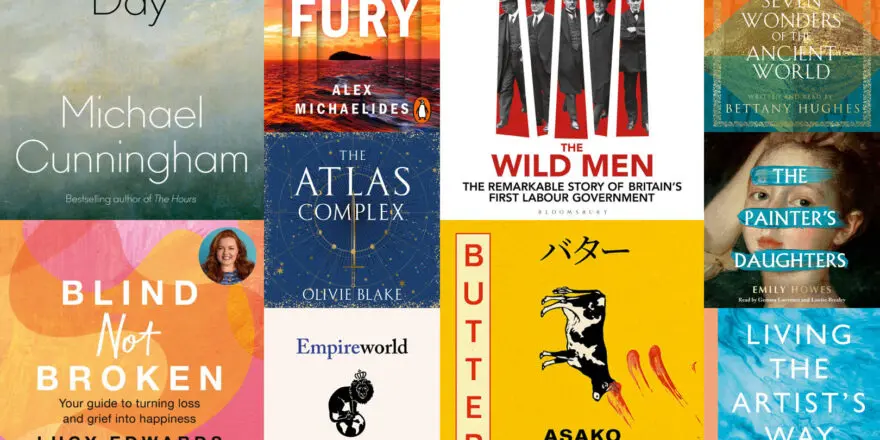 A collage of ten audiobook covers the xigxag team are looking forward to enjoying in 2024