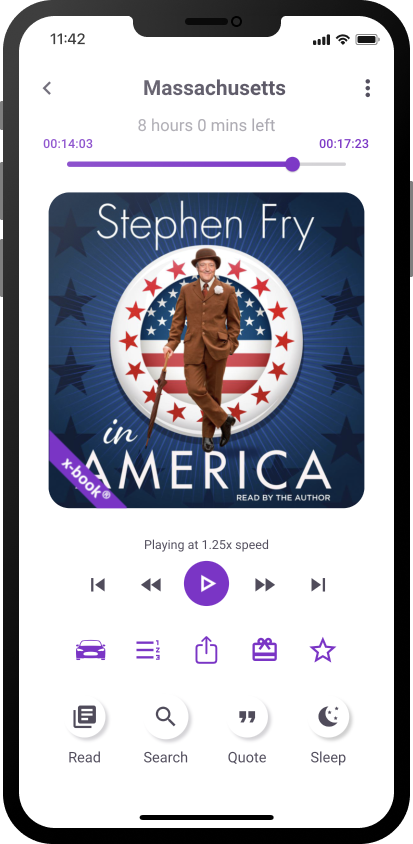 Stephen Fry audiobook Stephen Fry in America