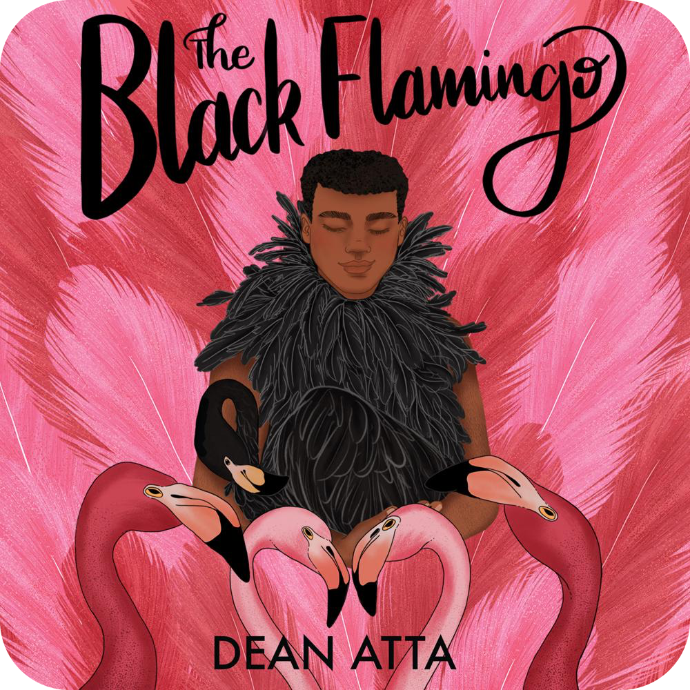 The Black Flamingo audiobook, written by Dean Atta, illustrated by Anshika Khullar and read by Dean Atta on xigxag