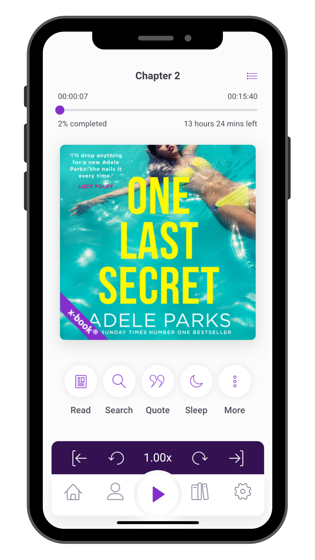 One Last Secret Audiobook and ebook in one on the xigxag app player