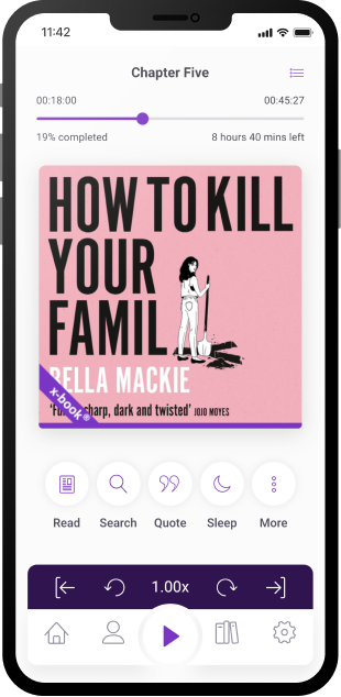 How to Kill Your Family by Bella Mackie audiobook and ebook in one on xigxag