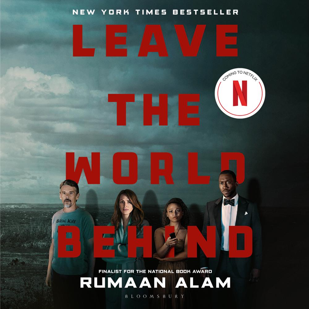 Leave the World Behind audiobook by Rumaan Alam cover with Netflix logo